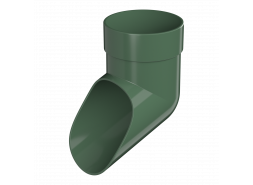 ТН ОПТИМА 120/80 мм, слив трубы, зеленый, шт.